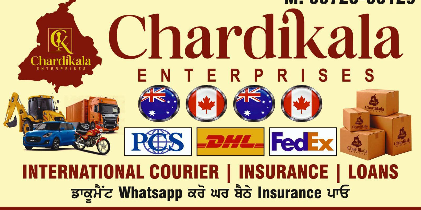 COURIER SERVICES INSURANCE SERVICE LOANS SERVICE AND MORE