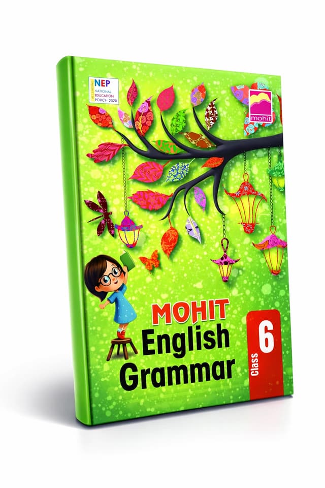 Mohit English Grammar Class 6 Textbook