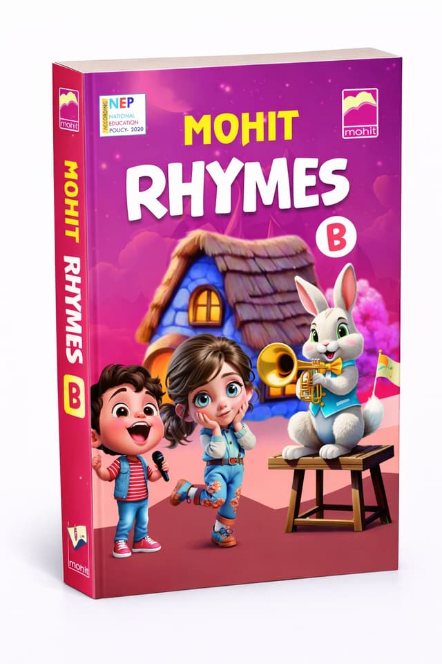 Mohit Rhymes B - LKG Children's Book