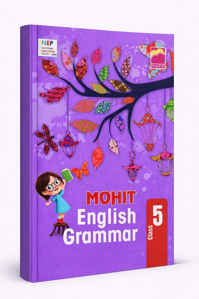 Mohit English Grammar Class 5 Textbook