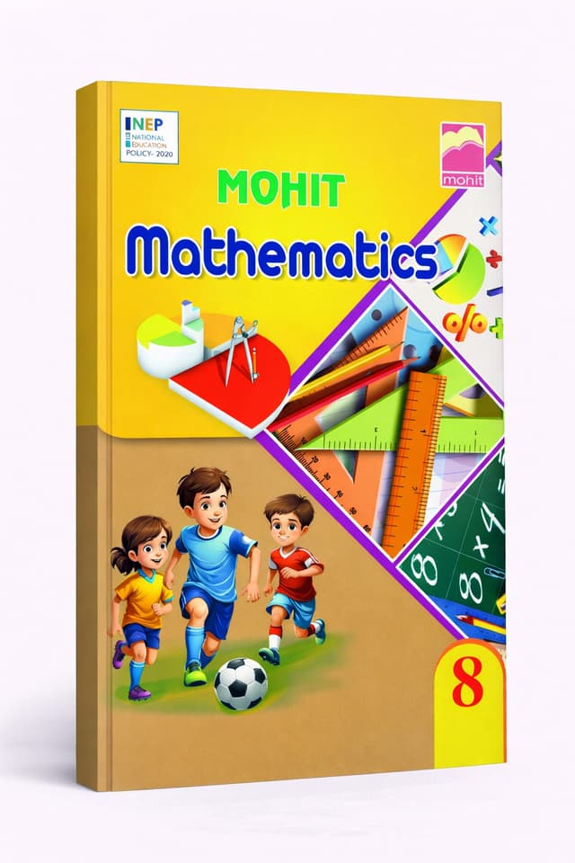 MOHIT Mathematics Class 8 Textbook NEP 2020