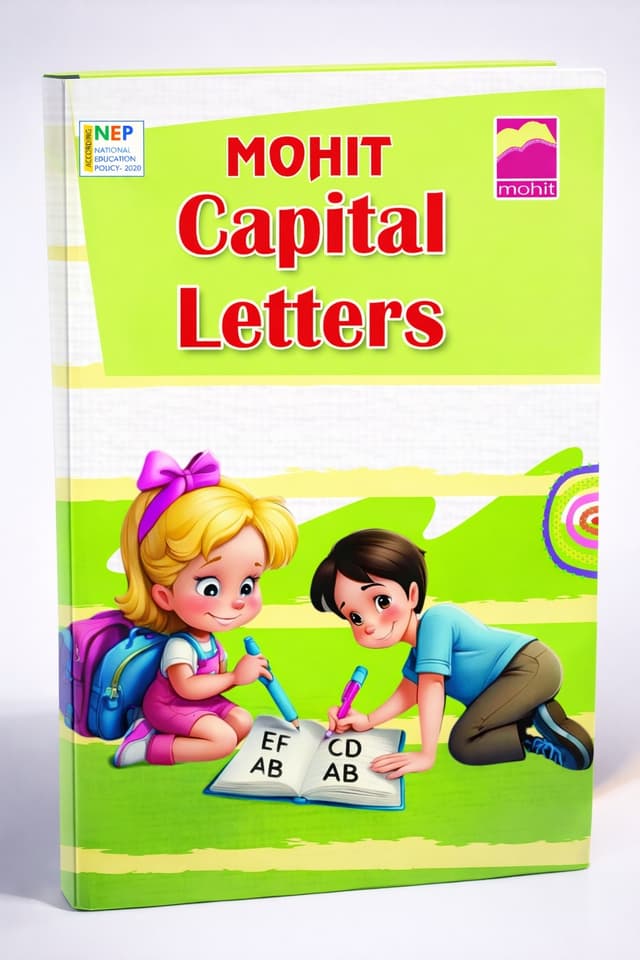 Mohit Capital Letters Nursery Textbook