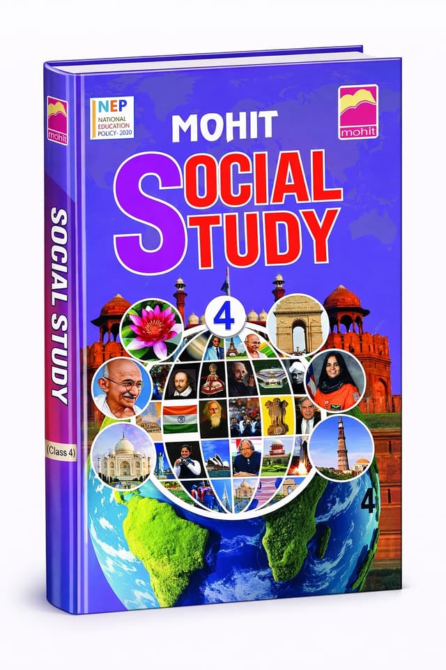 Mohit Social Study Class 4 Textbook