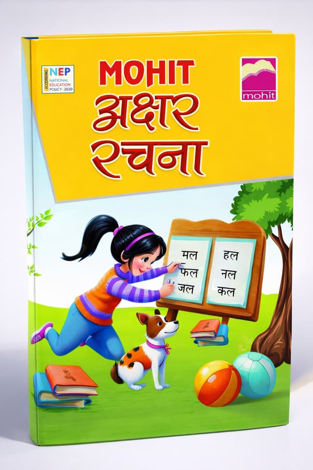 Mohit Akshar Rachna Nursery Hindi Writing Practice Book