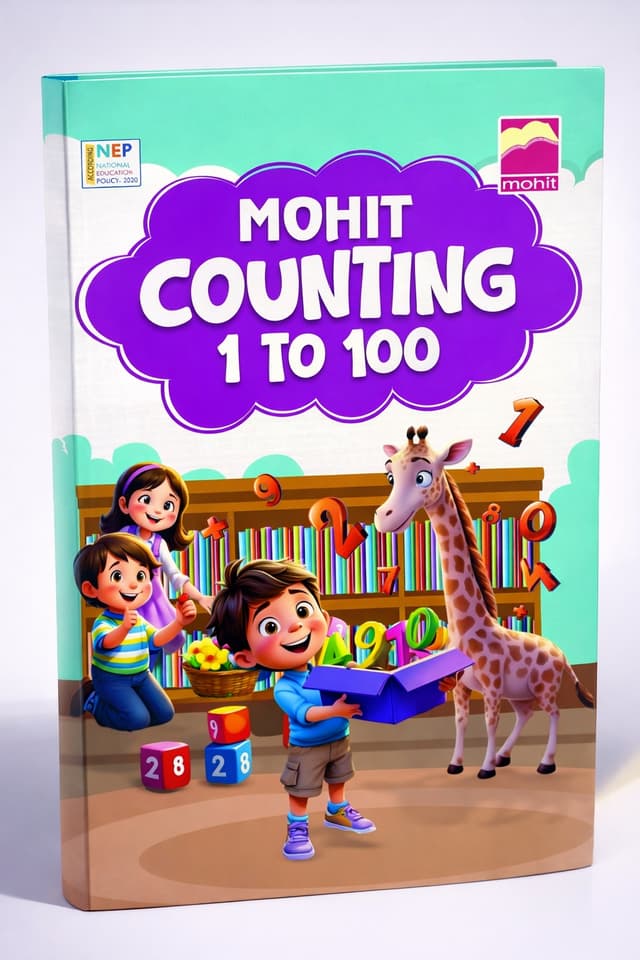 Mohit Counting 1 to 100 Children's Educational Book