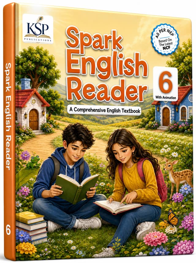 Spark English Reader Class 6 - KSP Publications Textbook