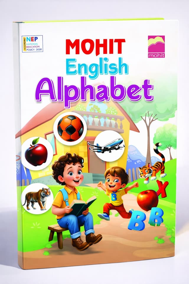 MOHIT English Alphabet Children's Book - Nursery Educational