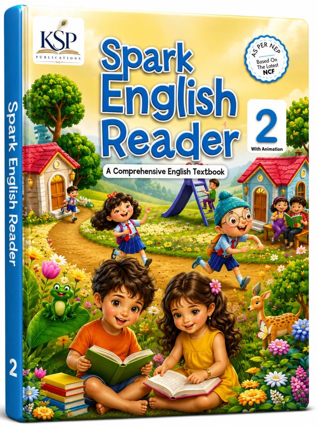 KSP Spark English Reader 2 with Animation Textbook