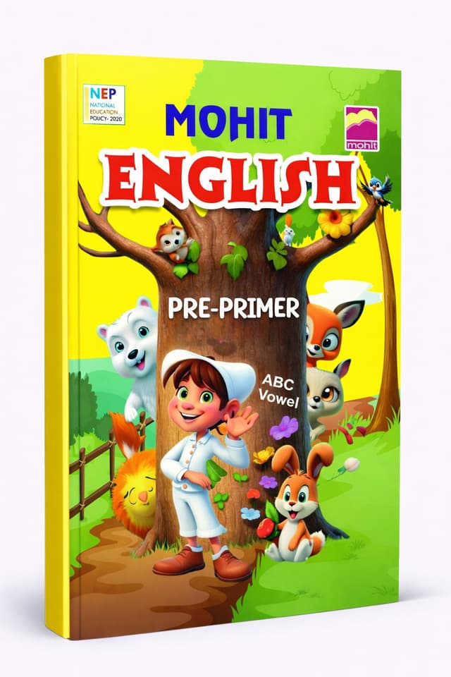 Mohit English Pre-Primer ABC Vowel Children's Book (LKG)