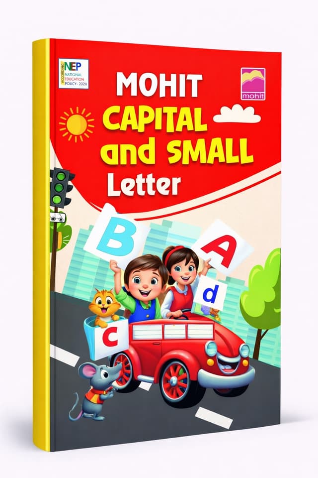 Mohit Capital and Small Letter LKG Children's Book