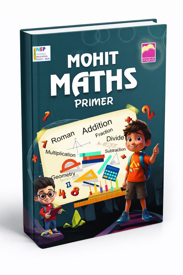 Mohit Maths Primer UKG Children's Educational Book