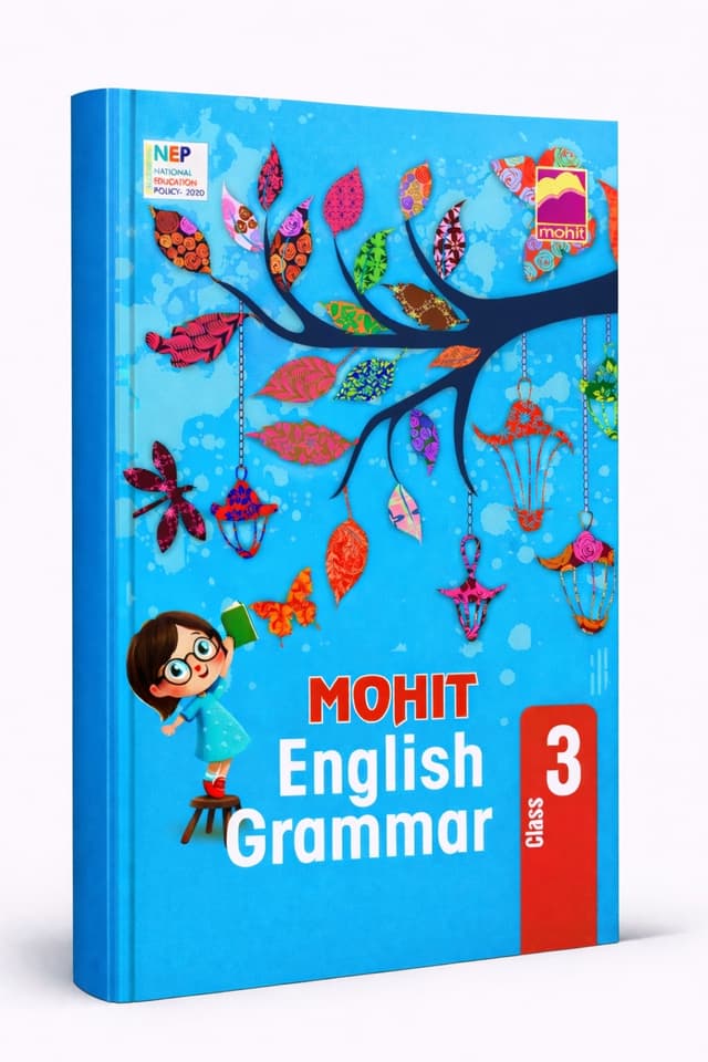 Mohit English Grammar Class 3 Textbook