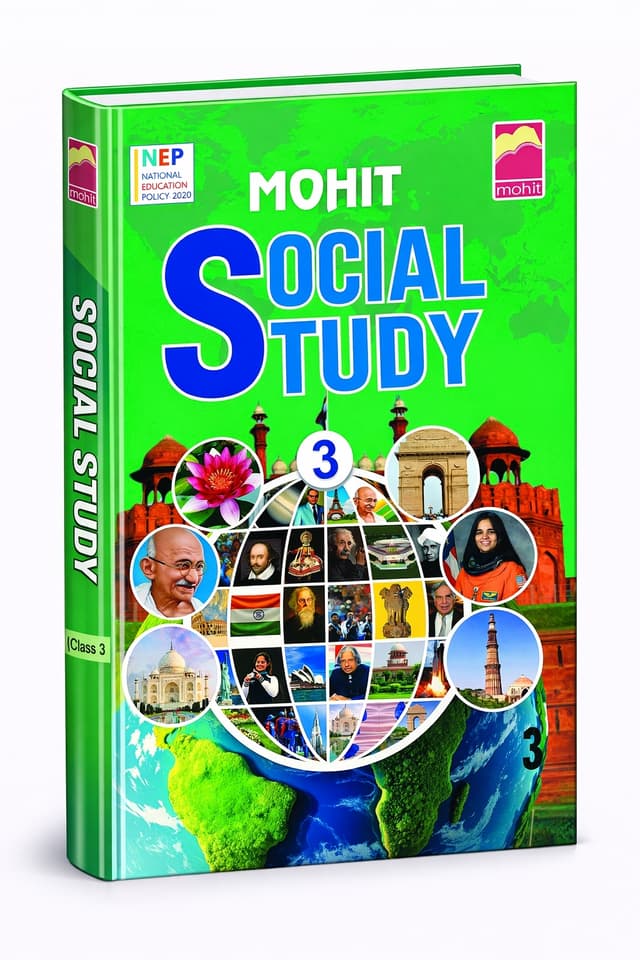 Mohit Social Study Class 3 Textbook - NEP 2020