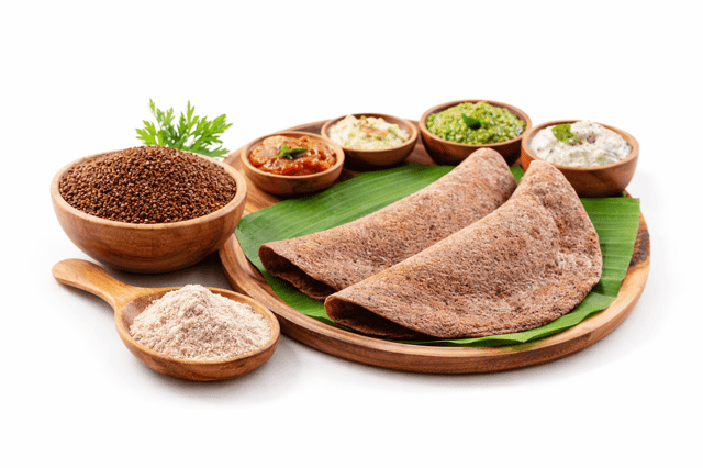 Ragi Instant Dosa Mix (Ready in Minutes⏱️)