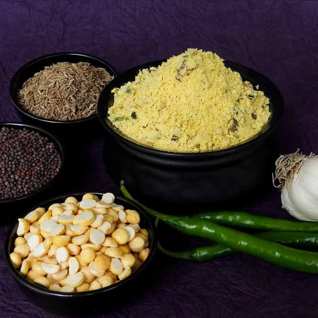Pachi Mirchi Karam Podi / Chutney Powder