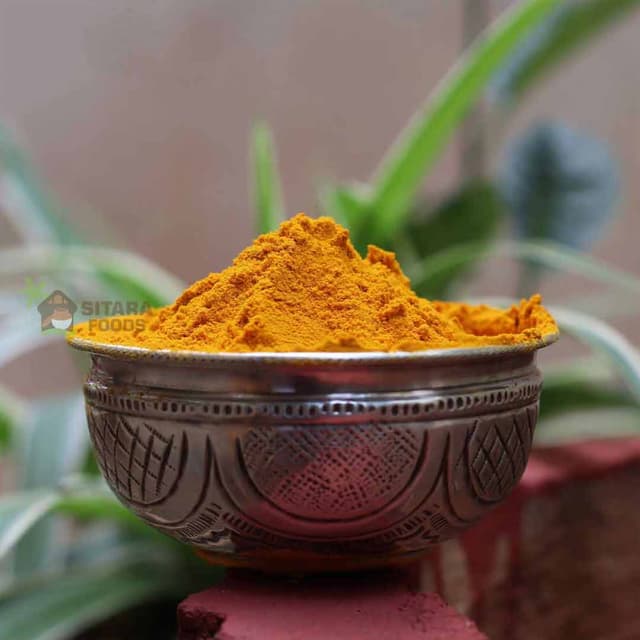 Stone Grinder Grounded Turmeric Powder / Pasupu Podi