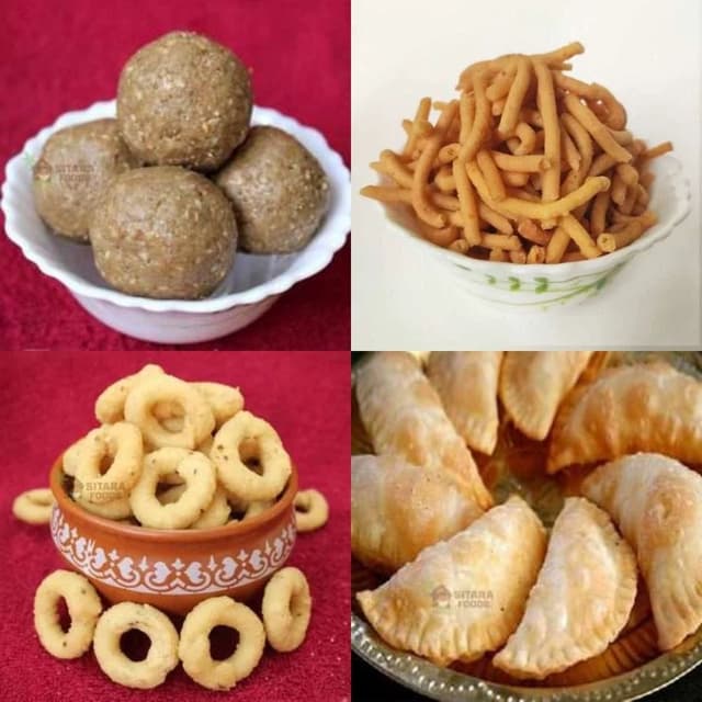 Sitara Foods Ganesh Chaturthi Special – Vinayaka Chavithi Traditional Sweets & Snacks Box